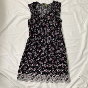 Flower Print Dress